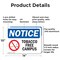 Signmission Tobacco Free Campus OSHA Notice Sign, Aluminum, 14in W x 10in L, 2PK OS-2PACK-NS-A-1014-L-16731 - alternate 7